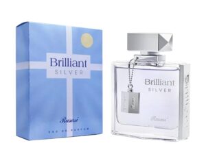 Brilliant silver Rasasi